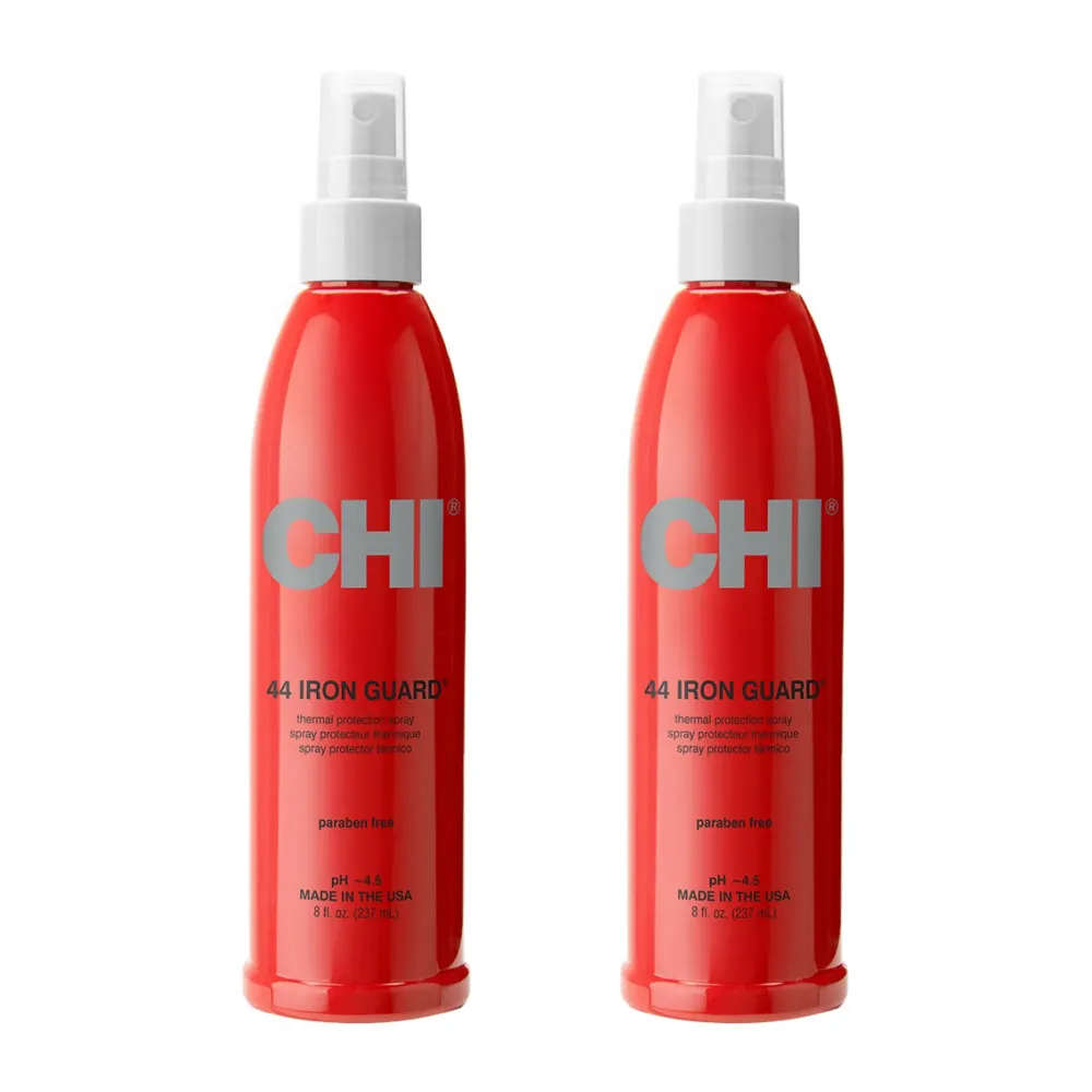 CHI 44 Iron Guard Thermal Protection Spray, Gray, 8 Oz, 2 Pack CHI 44 Iron Guard Thermal Protection Spray, Gray, 8 Oz, 2 Pack