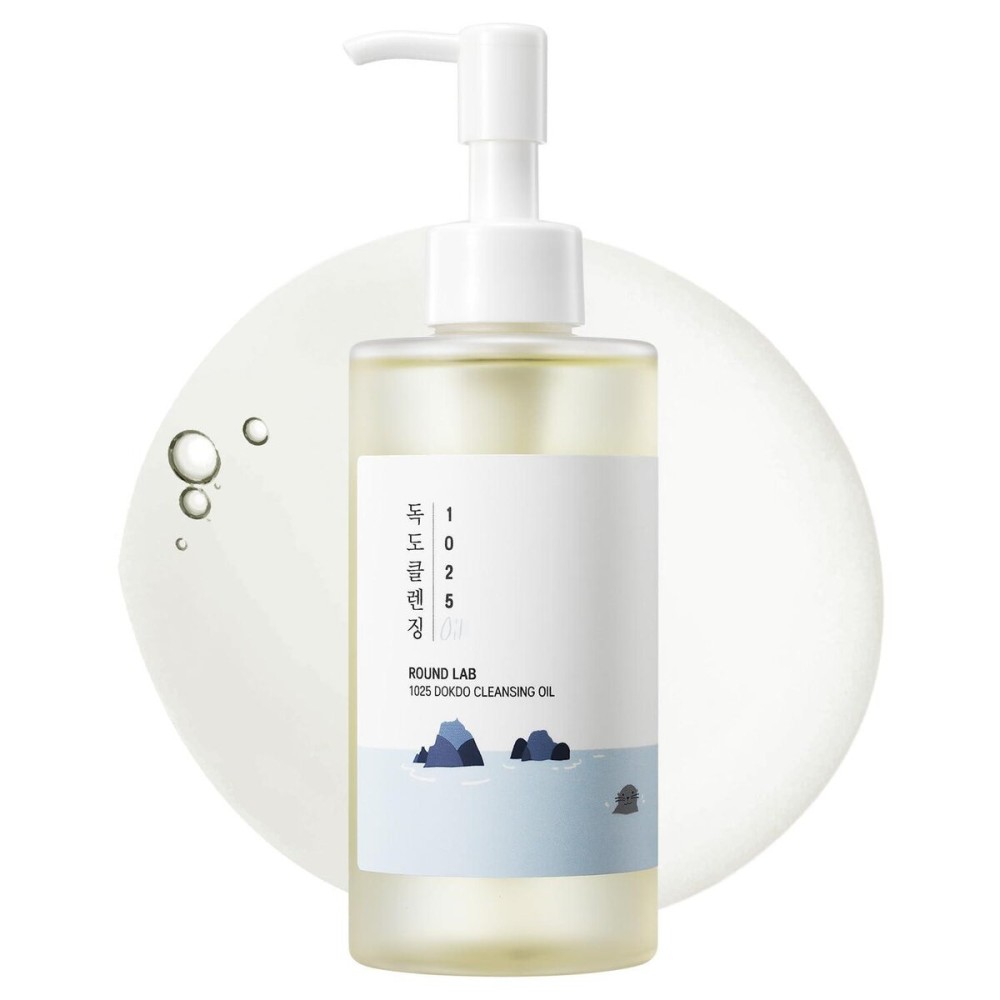 ROUND LAB 1025 Dokdo Cleansing Oil 6.76 Fl Oz, Facial Oil Cleanser for Face, Deep Pore Cleansing, Makeup Blackhead Impurities Remover, Easy to Wash Off No Oily Residue, Korean Skin Care ROUND LAB 1025 Dokdo Cleansing Oil 6.76 Fl Oz, Facial Oil Cleanser for Face, Deep Pore Cleansing, Makeup Blackhead Impurities Remover, Easy to Wash Off No Oily Residue, Korean Skin Care