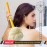 Shower Body Brush,Soft Bristles and Beautiful Pumpkin Loofah 14 Long Handle Back Scrubber Bath Mesh Sponge for Skin Exfoliating Bath,Massage Bristles Suitable for Wet or Dry,Men and Women (Yellow)