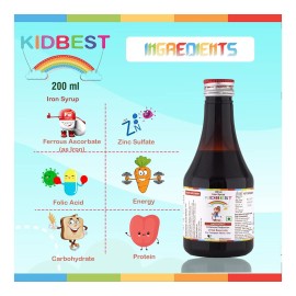 HealthBest Liquid Iron Syrup for Kids - 200 ML HealthBest Liquid Iron Syrup for Kids - 200 ML