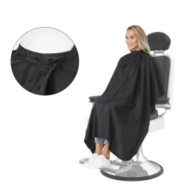 Professional Salon Barber Cape for Men/Women - Hairdressing Waterproof Hair Cutting Cape with Adjustable Snap Closure,Salon Equipment for Hair Stylist and Home Use Professional Salon Barber Cape for Men/Women - Hairdressing Waterproof Hair Cutting Cape with Adjustable Snap Closure,Salon Equipment for Hair Stylist and Home Use