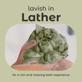 MainBasics Bath Shower Loofah Sponge Pouf Body Scrubber Exfoliator Body Wash Sponge (Set of 3, Earthy Love) MainBasics Bath Shower Loofah Sponge Pouf Body Scrubber Exfoliator Body Wash Sponge (Set of 3, Earthy Love)