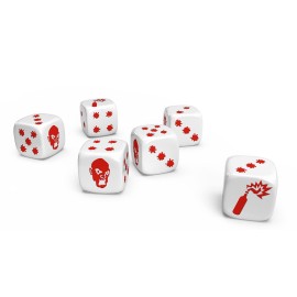 CMON Zombicide 2nd Edition Special Black and White Dice | Strategy Board Game | Cooperative Game for Teens and Adults | Zombie Board Game | Ages 14+ | 1-6 Players | Avg. Playtime 1 Hour | Made by CMON CMON Zombicide 2nd Edition Special Black and White Dice | Strategy Board Game | Cooperative Game for Teens and Adults | Zombie Board Game | Ages 14+ | 1-6 Players | Avg. Playtime 1 Hour | Made by CMON