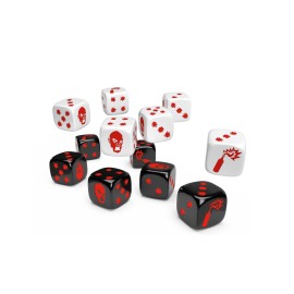 CMON Zombicide 2nd Edition Special Black and White Dice | Strategy Board Game | Cooperative Game for Teens and Adults | Zombie Board Game | Ages 14+ | 1-6 Players | Avg. Playtime 1 Hour | Made by CMON CMON Zombicide 2nd Edition Special Black and White Dice | Strategy Board Game | Cooperative Game for Teens and Adults | Zombie Board Game | Ages 14+ | 1-6 Players | Avg. Playtime 1 Hour | Made by CMON