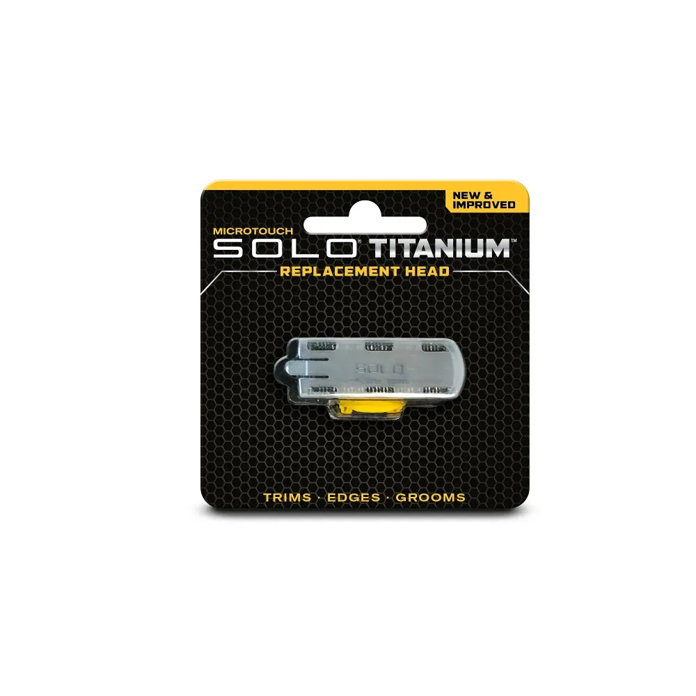 Micro Touch Titanium Solo Replacement Blade Only Micro Touch Titanium Solo Replacement Blade Only