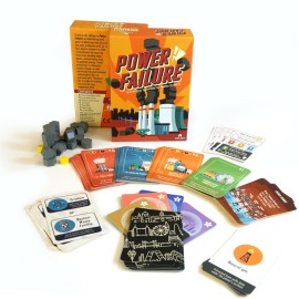 Power Failure: A Strategy Card Game About Power Plants and Energy Generation - Science Board Game on Nuclear, Renewable, and Fossil Fuels - Educational STEM Board Game for Gamers, Adults and Families