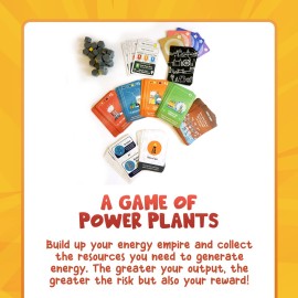 Power Failure: A Strategy Card Game About Power Plants and Energy Generation - Science Board Game on Nuclear, Renewable, and Fossil Fuels - Educational STEM Board Game for Gamers, Adults and Families