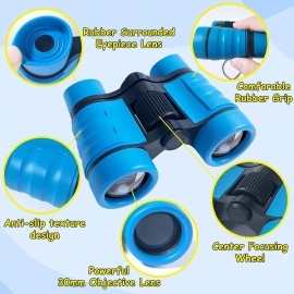 ESSENSON Binoculars for Kids Toys Gifts for Age 3, 4, 5, 6, 7, 8, 9, 10+ Years Old Boys Girls Kids Telescope Outdoor Toys for Sports and Outside Play, Bird Watching, Birthday Presents(Blue) ESSENSON Binoculars for Kids Toys Gifts for Age 3, 4, 5, 6, 7, 8, 9, 10+ Years Old Boys Girls Kids Telescope Outdoor Toys for Sports and Outside Play, Bird Watching, Birthday Presents(Blue)