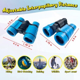 ESSENSON Binoculars for Kids Toys Gifts for Age 3, 4, 5, 6, 7, 8, 9, 10+ Years Old Boys Girls Kids Telescope Outdoor Toys for Sports and Outside Play, Bird Watching, Birthday Presents(Blue) ESSENSON Binoculars for Kids Toys Gifts for Age 3, 4, 5, 6, 7, 8, 9, 10+ Years Old Boys Girls Kids Telescope Outdoor Toys for Sports and Outside Play, Bird Watching, Birthday Presents(Blue)
