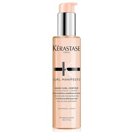KRASTASE Curl Manifesto Gelee Curl Contour Hair Serum, Enhances Curl Definition Without Crunch, Anti-Frizz with Shea Butter for All Wavy, Curly, Very Curly & Coily Hair, 5.07 Fl Oz