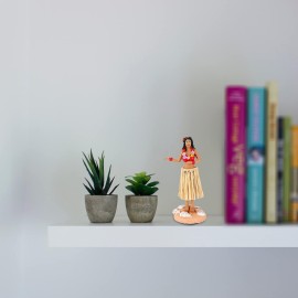 BCSmyer Dancing Hula Girl Dashboard Bobbleheads for Driver Dashboard Decorations Collection Figurines Gifts for Home Decoration Mini Size Doll Hula Dancer 4.72 High BCSmyer Dancing Hula Girl Dashboard Bobbleheads for Driver Dashboard Decorations Collection Figurines Gifts for Home Decoration Mini Size Doll Hula Dancer 4.72 High