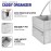 Runsabay Baby Diaper Caddy Organizer Portable Nursery Essentials Storage Basket Bin for Changing Table and Car Shower Basket for Newborn Boy and Girl, Christmas Gift for New Mom