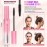 Hair Finishing Stick, 2pcs Hair Mascara for Flyaway Tamer, Fly Away Hair Tamer Stick for Enhance Gloss of Hair, Anti Frizz Broken Hair Baby Hair Flash Moment Flyaway Stick, Non-Greasy (pink)by Samnyte