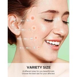 ZATKTK Acne Pimple Patch (180 Counts 4 Sizes), Invisible Hydrocolloid Acne Patch with Tea Tree Oil & Calendula Oil, Acne Spot Patch Zit Patches for Face ZATKTK Acne Pimple Patch (180 Counts 4 Sizes), Invisible Hydrocolloid Acne Patch with Tea Tree Oil & Calendula Oil, Acne Spot Patch Zit Patches for Face