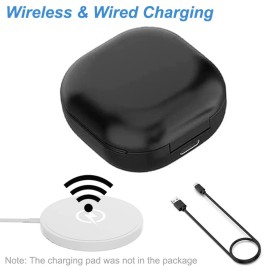 Compatible for Galaxy Buds Pro Charging Case, Charger Station Charge Dock for Samsung Galaxy Buds Pro SM-R190, Bluetooth Pairing Charging Station (Black) Compatible for Galaxy Buds Pro Charging Case, Charger Station Charge Dock for Samsung Galaxy Buds Pro SM-R190, Bluetooth Pairing Charging Station (Black)