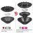 Hair Diffuser Attachment Nozzles for Dyson Supersonic Hair Dryer HD01 HD02 HD03 HD04 HD08 HD15 Tools Accessaries Parts, Black