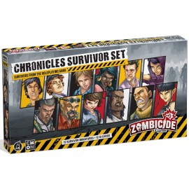 CMON Zombicide 2nd Edition Chronicles Survivor Set - Expand Your Survivor Roster with 12 Unique, Highly-Detailed Miniatures! Cooperative Strategy Game, Ages 14+, 1-6 Players, 1 Hour Playtime, Made CMON Zombicide 2nd Edition Chronicles Survivor Set - Expand Your Survivor Roster with 12 Unique, Highly-Detailed Miniatures! Cooperative Strategy Game, Ages 14+, 1-6 Players, 1 Hour Playtime, Made