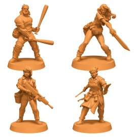 CMON Zombicide 2nd Edition Chronicles Survivor Set - Expand Your Survivor Roster with 12 Unique, Highly-Detailed Miniatures! Cooperative Strategy Game, Ages 14+, 1-6 Players, 1 Hour Playtime, Made CMON Zombicide 2nd Edition Chronicles Survivor Set - Expand Your Survivor Roster with 12 Unique, Highly-Detailed Miniatures! Cooperative Strategy Game, Ages 14+, 1-6 Players, 1 Hour Playtime, Made
