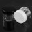 Accmor 10 Pieces Makeup Travel Containers with Lids 3/5/10/15/20 Gram Size Cosmetic Jars with 5 Pieces Mini Spatulas for Gift(White Color)