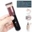 KINGMAS Flat Top Foundation Brush, Premium Kabuki Makeup Brush for Liquid, Blending, Cream, Powder,Blush Buffing Stippling Face Makeup Tools (Black, A (Flat Top))