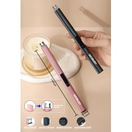 MEIRUBY Lighter Electric Candle Lighter, Birthday for Mom from Daughter Son, Gifts for Mom Women Men Wife Sister, Rechargeable USB Arc Lighters for Candle Camping BBQ MEIRUBY Lighter Electric Candle Lighter, Birthday for Mom from Daughter Son, Gifts for Mom Women Men Wife Sister, Rechargeable USB Arc Lighters for Candle Camping BBQ