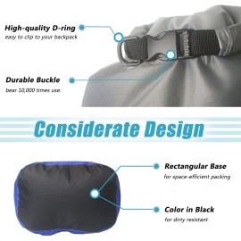 Frelaxy Dry Bag 3-Pack/5-Pack, Ultralight Dry Sack, Outdoor Bags Keep Gear Dry for Hiking, Backpacking, Kayaking, Camping, Swimming, Boating Frelaxy Dry Bag 3-Pack/5-Pack, Ultralight Dry Sack, Outdoor Bags Keep Gear Dry for Hiking, Backpacking, Kayaking, Camping, Swimming, Boating