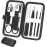 Manicure Set Professional Grooming Kits, Nail Clippers Pedicure Kit 8pcs Nail Kit Pedicure Set Tools with Aceoce Travel Case for Women Men Home or Salon Gift