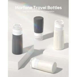 Morfone 16 Pack Silicone Travel Bottles Set for Toiletries TSA Approved Travel Containers Leakproof Squeezable Refillable Accessories 2oz 3oz for Shampoo Conditioner Lotion Liquids (BPA Free) Morfone 16 Pack Silicone Travel Bottles Set for Toiletries TSA Approved Travel Containers Leakproof Squeezable Refillable Accessories 2oz 3oz for Shampoo Conditioner Lotion Liquids (BPA Free)