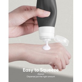 Morfone 16 Pack Silicone Travel Bottles Set for Toiletries TSA Approved Travel Containers Leakproof Squeezable Refillable Accessories 2oz 3oz for Shampoo Conditioner Lotion Liquids (BPA Free) Morfone 16 Pack Silicone Travel Bottles Set for Toiletries TSA Approved Travel Containers Leakproof Squeezable Refillable Accessories 2oz 3oz for Shampoo Conditioner Lotion Liquids (BPA Free)