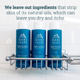 Oars + Alps Men\'s Moisturizing Body and Face Wash, Skin Care Infused with Vitamin E and Antioxidants, Sulfate Free, Fresh Ocean Splash, 2 Pack Oars + Alps Men\'s Moisturizing Body and Face Wash, Skin Care Infused with Vitamin E and Antioxidants, Sulfate Free, Fresh Ocean Splash, 2 Pack