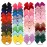 40pcs Baby Girls Hair Bows Headband Nylon Hair Band Elastic Hair Accessories for Kids Infants Toddlers