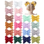 Prohouse 40 PCS Baby Girl Hair Clips, Alligator Hair Bows for Toddlers & Kids, Baby Hair Accessories