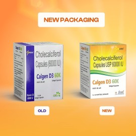 GENONE Calgen D3 Vitamin D3 Capsule for Boosting Immunity, Healthy Bones and Strong Muscles (20 Caps) GENONE Calgen D3 Vitamin D3 Capsule for Boosting Immunity, Healthy Bones and Strong Muscles (20 Caps)