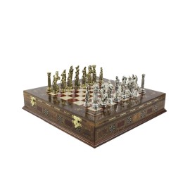 Antochia Crafts 11 Inches Custom Chess Set - Personalized Chess Set - Gift Idea for Son, Husband, Father and Anyone for Birthday, Anniversary and Any Occasion, 2 players Antochia Crafts 11 Inches Custom Chess Set - Personalized Chess Set - Gift Idea for Son, Husband, Father and Anyone for Birthday, Anniversary and Any Occasion, 2 players