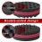 Supaze 3Pcs Hair Styling Set for All - Curl Brush, Twist Sponge for Textured Hair with Metal Pick