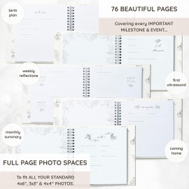 Keepsake Pregnancy Journal to Cherish Forever - A Pregnancy Book to Capture Every Milestone of Mom & Babys 9-Month Journey - Pregnancy Baby Journal For Expecting First Time Moms & Experienced Moms Keepsake Pregnancy Journal to Cherish Forever - A Pregnancy Book to Capture Every Milestone of Mom & Babys 9-Month Journey - Pregnancy Baby Journal For Expecting First Time Moms & Experienced Moms