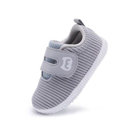 BMCiTYBM Baby Shoes Girls Boys First Walking Sneakers Infant 6 9 12 18 24 Months Grey Size 12-18 Months Toddler BMCiTYBM Baby Shoes Girls Boys First Walking Sneakers Infant 6 9 12 18 24 Months Grey Size 12-18 Months Toddler