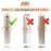 tuokiy Replacement Heads for Flawless Finishing Touch Facial Hair Removal Tool for Women. Just fit Gen 2 Hair Removal Device