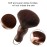 CGBARBER Barber Neck Duster Brush Wood Handle with Hook for Hair Cutting (Neck brush+Black brush)For All Hair Type.