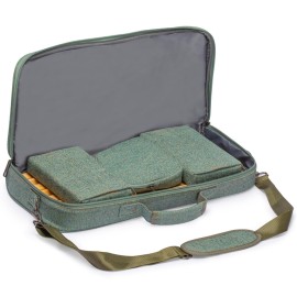 Yellow Mountain Imports American Mahjong Set, Heather with Soft Case - All-in-One Racks with Pushers, Scoring Coins, Dice, and Wind Indicator Yellow Mountain Imports American Mahjong Set, Heather with Soft Case - All-in-One Racks with Pushers, Scoring Coins, Dice, and Wind Indicator