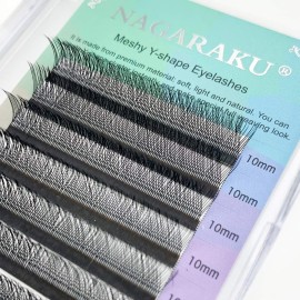 NAGARAKU yy Eyelash Extensions Supplies y lash 0.05mm D curl 15mm Premade Fans 4D Russian Volume Y Shape Faux Mink Matte 12 rows Cluster pre Fanned Wispies Crisscross Eye Lashes NAGARAKU yy Eyelash Extensions Supplies y lash 0.05mm D curl 15mm Premade Fans 4D Russian Volume Y Shape Faux Mink Matte 12 rows Cluster pre Fanned Wispies Crisscross Eye Lashes