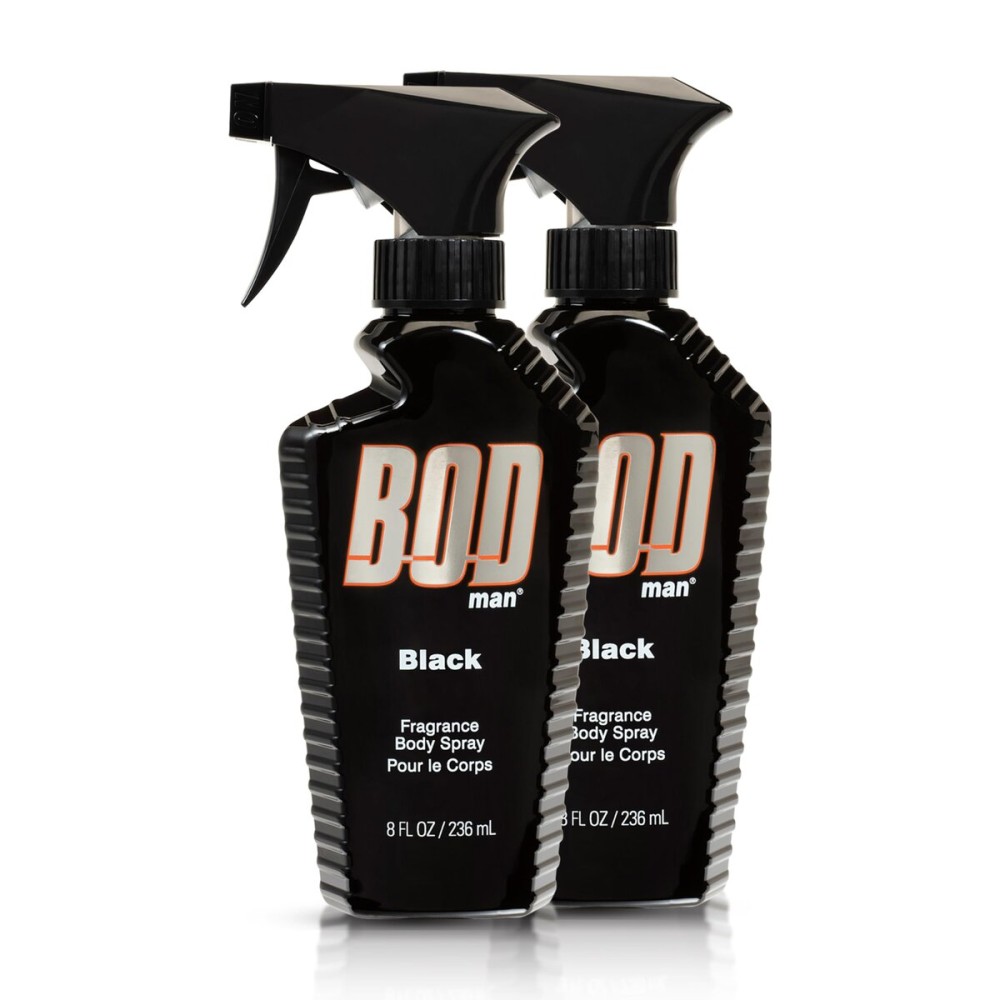 BOD man Fragrance Body Spray, Black, 8 fl oz (Pack of 2) BOD man Fragrance Body Spray, Black, 8 fl oz (Pack of 2)