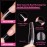 UNA GELLA Long Coffin Fake Nails Tips 216pcs Pre-Shape Coffin Press On Nails Long Coffin Nail Tips Full Cover Nail Tips False Fake Clear Tips For DIY Salon 12 Sizes