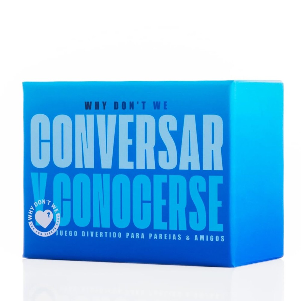 Why Don\'t We Conversar y Conocerse in Spanish 240 Cards with Questions, Games, Conversations & More. Fun Game for Adults and Gift for Couples.