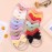 20pcs Baby Girls Cotton Hair Bows Headbands Nylon Hair Bands Elastic Hair Accessories for Newborn Kids Infants Toddlers