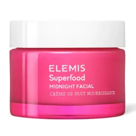 ELEMIS Superfood Midnight Facial 50ml, Moisturizer Face Cream, Hydrating Face Moisturizer for Dry Skin, Firming Facial Cream, Camu Camu & Vitamin C Cream