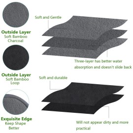 Sopurrrdy Reusable Makeup Removal Pads - 20 Pack with Laundry Bag - Soft Black Reusable Cotton Makeup Remover Pads for Face - Washable Bamboo Cotton Rounds Sopurrrdy Reusable Makeup Removal Pads - 20 Pack with Laundry Bag - Soft Black Reusable Cotton Makeup Remover Pads for Face - Washable Bamboo Cotton Rounds