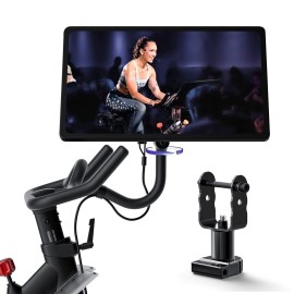 COOLWUFAN Peloton Screen Swivel Mount, 360 Upgraded Screen Rotate Monitor Adjuster for Peloton Bikes (Not Compatible with Peloton Bike+)