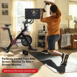 COOLWUFAN Peloton Screen Swivel Mount, 360 Upgraded Screen Rotate Monitor Adjuster for Peloton Bikes (Not Compatible with Peloton Bike+) COOLWUFAN Peloton Screen Swivel Mount, 360 Upgraded Screen Rotate Monitor Adjuster for Peloton Bikes (Not Compatible with Peloton Bike+)