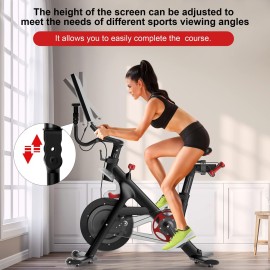 COOLWUFAN Peloton Screen Swivel Mount, 360 Upgraded Screen Rotate Monitor Adjuster for Peloton Bikes (Not Compatible with Peloton Bike+) COOLWUFAN Peloton Screen Swivel Mount, 360 Upgraded Screen Rotate Monitor Adjuster for Peloton Bikes (Not Compatible with Peloton Bike+)